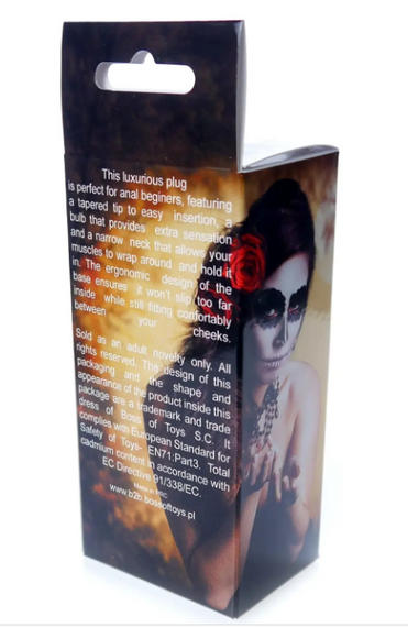 Анальна пробка Boss Series — Jewellery Multicolour PLUG Clear S sexstyle | Зображення 7