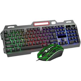 Ігрова провідна RGB клавіатура з мишкою