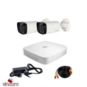 Комплект видеонаблюдения Dahua HDCVI-2W PRO KIT