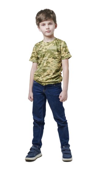 Футболка дитяча ARMY KIDS камуфляж Піксель Air Touch | Зображення 6