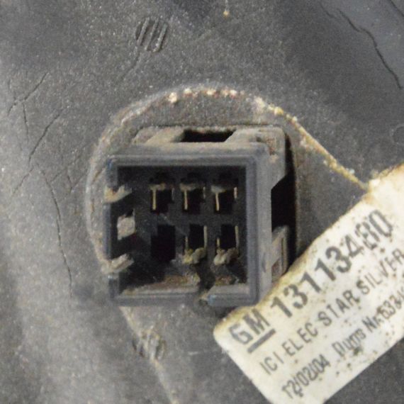 Дзеркало ліве Opel Meriva A 2003-2010 електричне 5 pin Дзеркало ліве Опель Меріва А 5 пінів 13113480 | Зображення 6