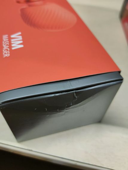 Вібромасажер Fun Factory VIM Vibrating Wand sunrise orange (м'яте паковання!!!) | Зображення 1
