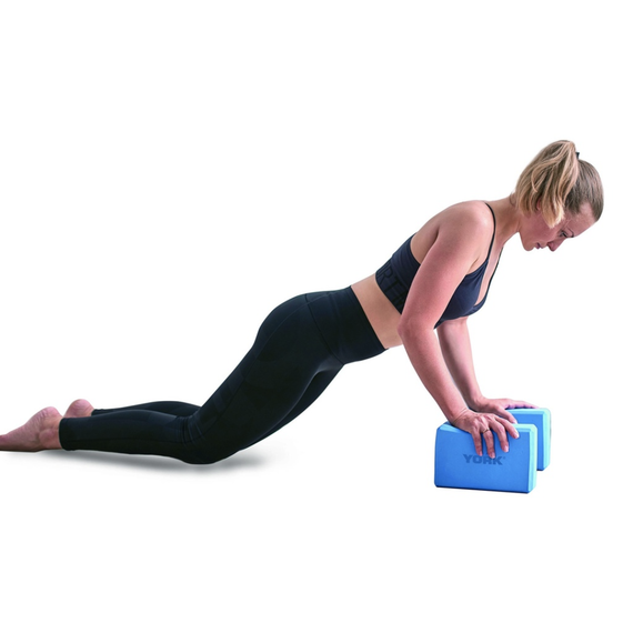 Блок для йоги York Fitness блакитний | Зображення 2