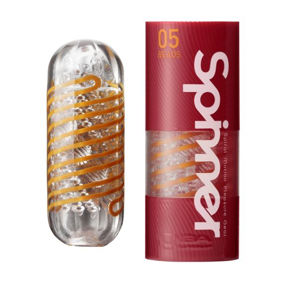 Мастурбатор Tenga Spinner 05 Beads з пружною стимулювальною спіраллю всередині Sex Aura | Зображення 2