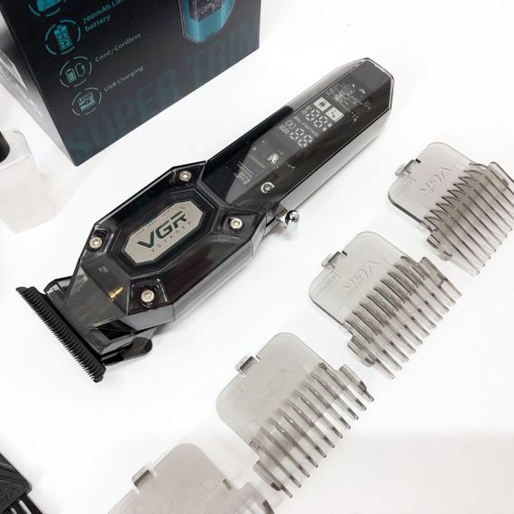 Бездротові машинки для стрижки легкі VGR V-900, Бездротовий тример для стрижки волосся NK-25 | Зображення 4
