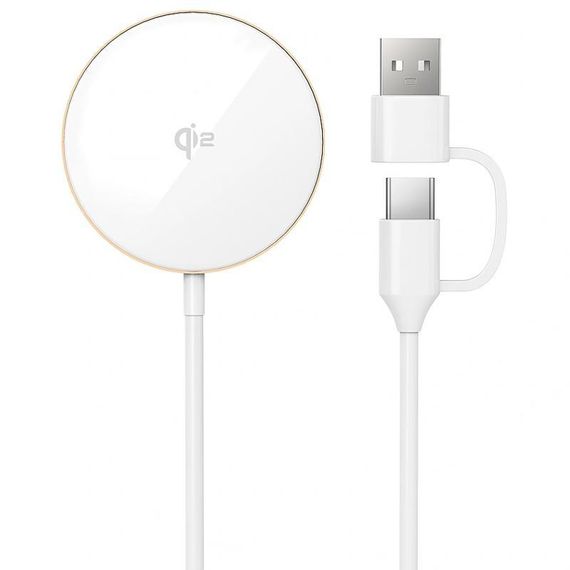 БЗУ WIWU Wi-W029 MagCircle Qi2 15W Gold | Зображення 1