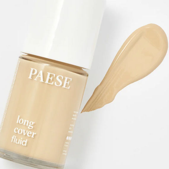 Тональный крем Paese Long Cover Fluid - 02 Natural (30 мл) | Зображення 6