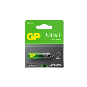 Батарейка лужна AA/LR6 (бл-2шт) GP Ultra Plus