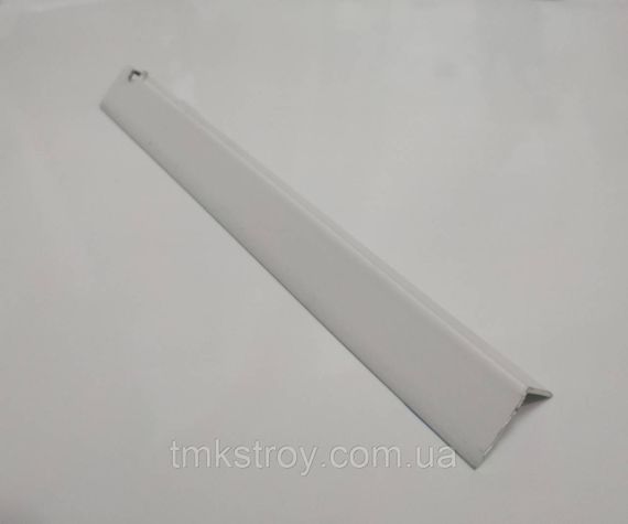 Уголок алюминиевый 15×15 крашеный длина 2.7м белый