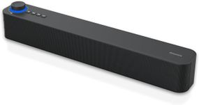 Саундбар Atlantis с Bluetooth 5.3, FM-радио, аккумулятором 2400 мАч портативная колонка для ПК телевизора 20Вт