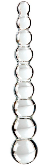 Стеклянный фаллос-ёлочка L 225mm Sex Aura | Зображення 2