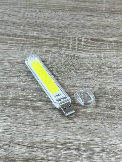 Світлодіодний LED-ліхтарик USB-8LED компактна USB LED-лампа з 8 світлодіодами та нейтральним білим світлом | Зображення 1