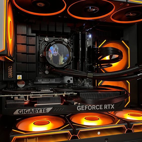 Збірка на замовлення ігровий ПК GameMax Hype-M Black Tower / AMD Ryzen 7 7700 (8 (16) ядер по 3,8 - 5,3 ГГц) / 32 ГБ DDR5 / 1000 ГБ SSD M.2 / nVidia GeForce RTX 5070, 12 ГБ GDDR7, 192-bit / 750 Вт | Зображення 5
