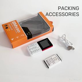 Мини мобильный телефон AIEK BM5310 3SIM Черный