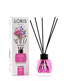 Аромадиффузор Loris parfum Дикий цветок (Reed Diffuser "Wild flower") 120 мл - Цветочный