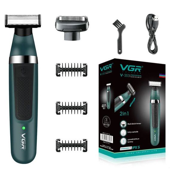 Электробритва VGR V-393 Shaver профессиональная водонепроницаемая, машинка мужская для бритья | Зображення 5