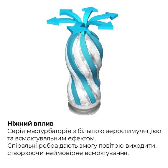 Мастурбатор Tenga Air-Tech Gentle, більш висока аеростимуляція та всмоктувальний ефект | Зображення 2