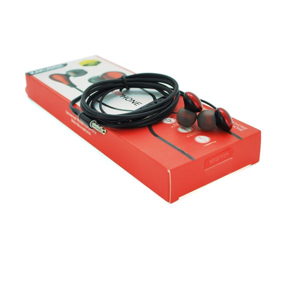 Наушники ведущие iKAKU KSC-478 MINGYUE с микрофоном, Red, Bох