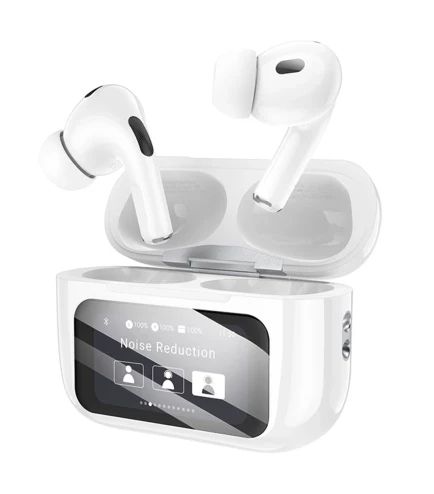 Бездротові блютус навушники з мікрофоном BOROFONE BW76 білий | Зображення 1