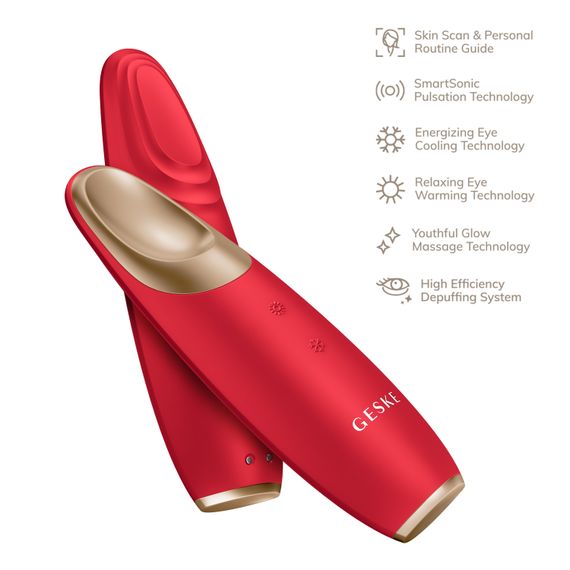 Енерджайзер для очей GESKE Warm & Cool Eye Energizer 6в1 red | Зображення 1