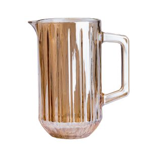 Кувшин для напитков 1.2 л с толстого стекла янтарный HP524