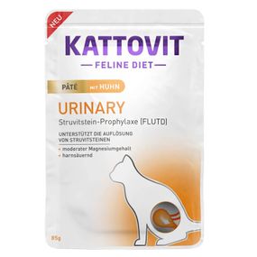 Вологий корм для котів із захворюваннями сечовивідних шляхів Kattovit Veterinary Urinary, 85 гр
