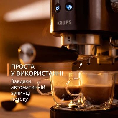 Рожковая кофеварка эспрессо Krups XP444G10 | Зображення 5
