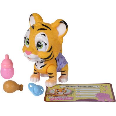 Ігровий набір Simba Pamper Petz Тигреня, що п&apos;є і писає з кольоровою лапкою 3 аксесуарів-сюрпризу (5953575) | Зображення 5