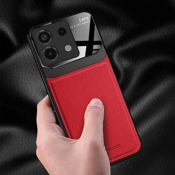 Чохол бампер DELICATE на Xiaomi Redmi Note 13 Pro / Poco M6 Pro колір Червоний | Зображення 2