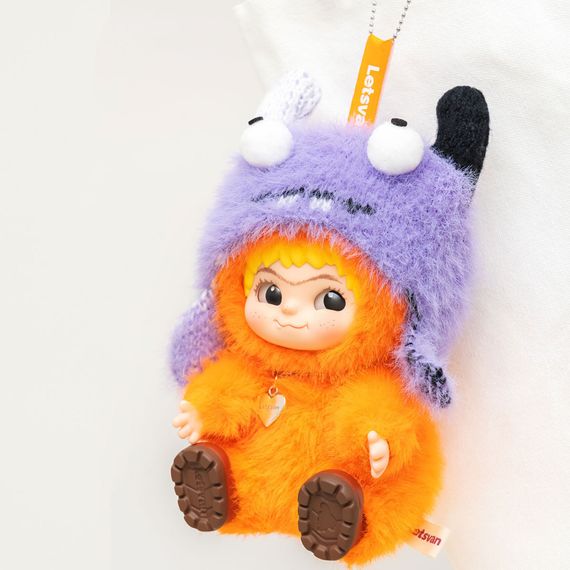 Коллекционная мягкая игрушка с кольцом Веселая вечеринка Pop Top Letsvan 17WK-0601 серии"Wakuku" | Зображення 3