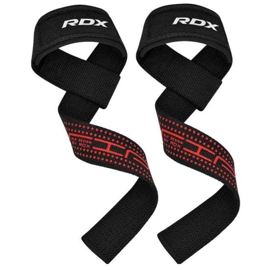 Лямки для тяги RDX S4 Gym Cotton Gel Straps Black Plus (WAC-S4B+) | Зображення 6