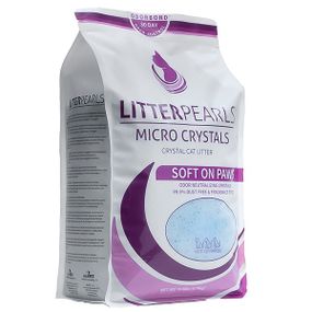 Силикагелевый наполнитель для кошачьих туалетов Litter Pearls Micro Crystals, 10.5 л