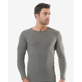 Чоловічий лонгслів темно-сірий. 1018-А