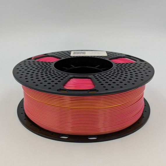 PLA+ пластик MT Filament для 3D-принтера 1.75 мм 1 кг красный-золотой (3DMT-PLA+1.75-01-RG) | Зображення 3