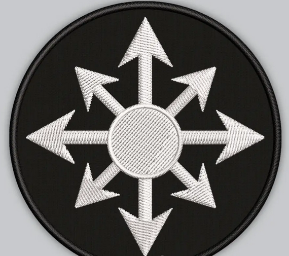 Шеврон Star of chaos Зірка хаосу