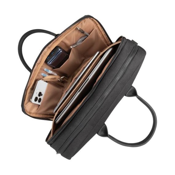 сумка  для ноутбука 15.6 RivaCase 8134 (Black) ECO чорна | Зображення 9