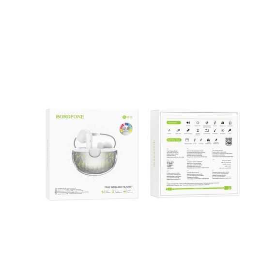 Блютуз Стерео Гарнітура Borofone BW15