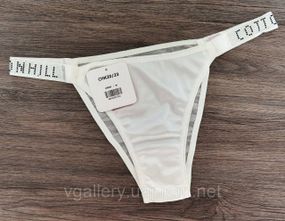 Женские трусики со стразами Cotton Hill, женские трусики танга Коттон Хил, женские трусики слипы со стразами