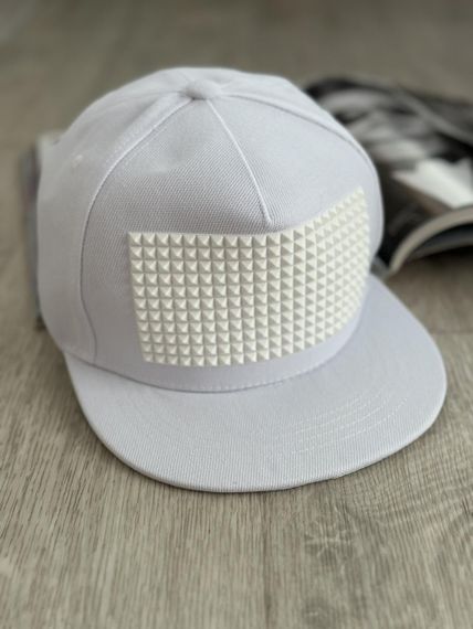 Кепка снепбек (Snapback) Шипи  Чорний 56-61р (8043) | Зображення 6