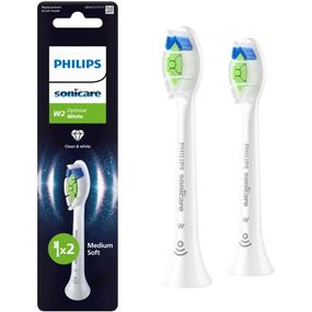Змінні насадки для електричної зубної щітки Philips Sonicare HX6062/87 W2 Optimal White - 2 шт