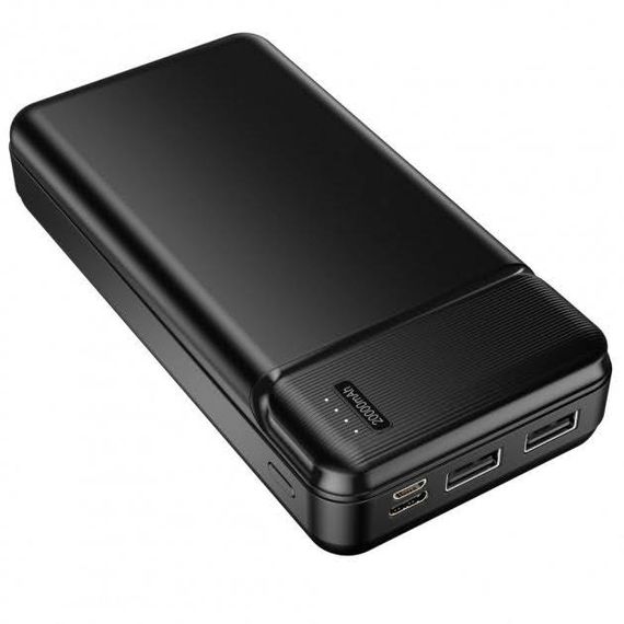 Повербанк Power bank Maxlife 15450 20000 mAh чорний | Зображення 4