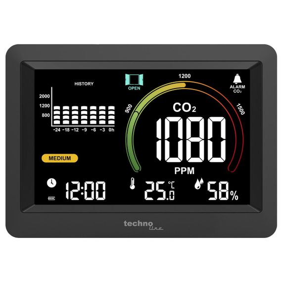 Метеостанція Technoline WL1028 Black (WL1028) | Зображення 5