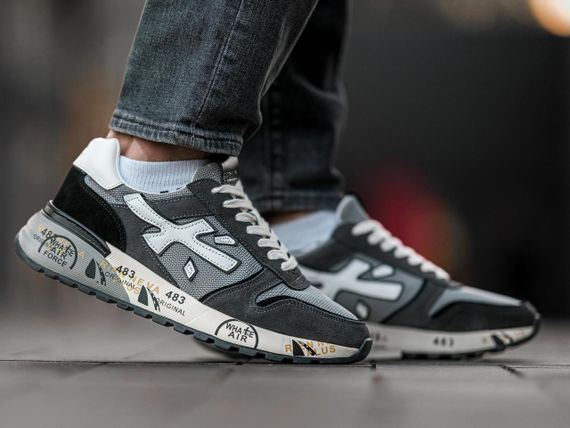 Чоловічі кросівки PREMIATA Grey | Зображення 3