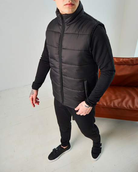 Жилетка чорний S XL | Зображення 1