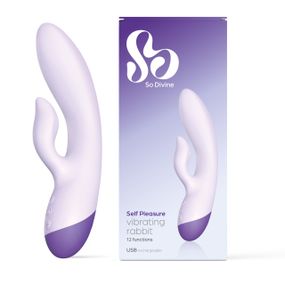 Гибкий вибратор-кролик SELF-PLEASURE, So Divine (Великобритания) Sex Aura