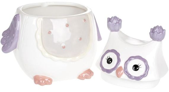 Банка "Owl Family" 950мл з керамічною кришкою | Зображення 2