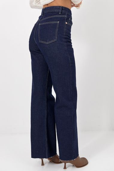 Жіночі джинси Zara Wide Leg - темно-синій цвет, 38р (є розміри) | Зображення 1
