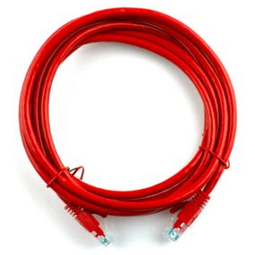 Патч-корд литой RITAR, UTP, RJ45, Cat.5e, 30m, красный, Cu (медь)