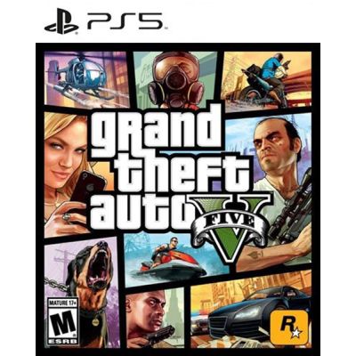 Гра Sony Grand Theft Auto V PS5 [Blu-Ray диск} (5026555431842) (5026555431842)