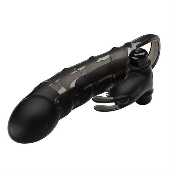 Насадка на член - Pretty Love Cuper Vibrating Penis Sleeve Black sexstyle | Зображення 2